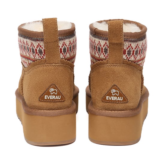 EVER AU Australien Damen Plover Woven Knöchel Plattformstiefel - Image 5