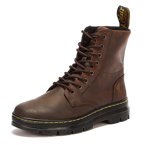 Kaufen Sie Dr. Martens Combs Crazy Horse Herrenstiefel In Braun - Image 3