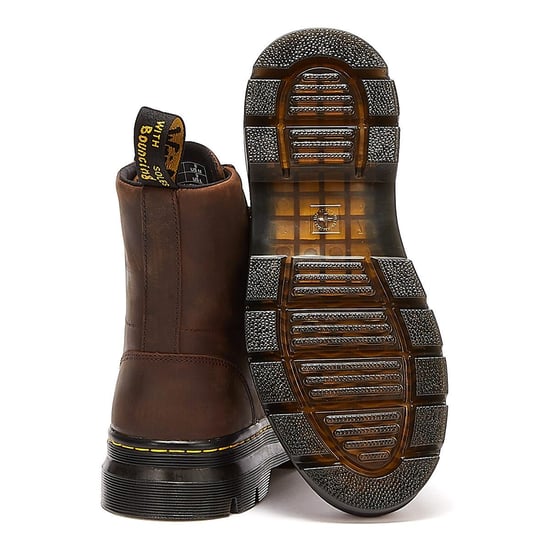Kaufen Sie Dr. Martens Combs Crazy Horse Herrenstiefel In Braun - Image 4