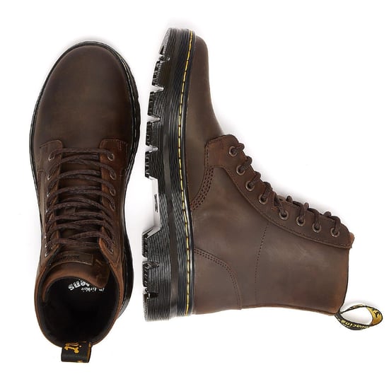 Kaufen Sie Dr. Martens Combs Crazy Horse Herrenstiefel In Braun - Image 6