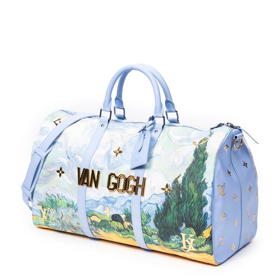 Ltd. Ed. Jeff Koons Masters Collection Van Gogh Keepall Bandouliere 5 Reisetasche - Image 2