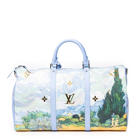Ltd. Ed. Jeff Koons Masters Collection Van Gogh Keepall Bandouliere 5 Reisetasche - Image 5