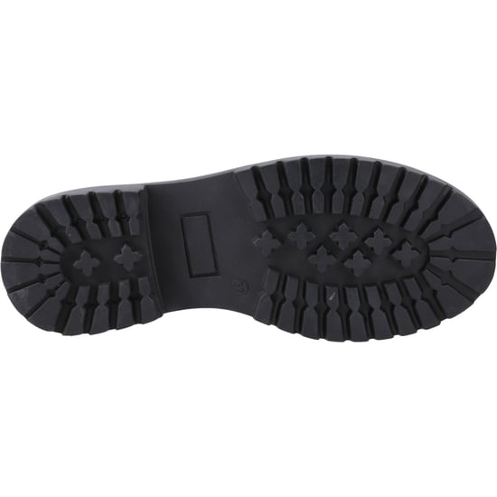 Hush Puppies Aubrey Leder Mädchen Schwarz Derby Schuhe - Image 3