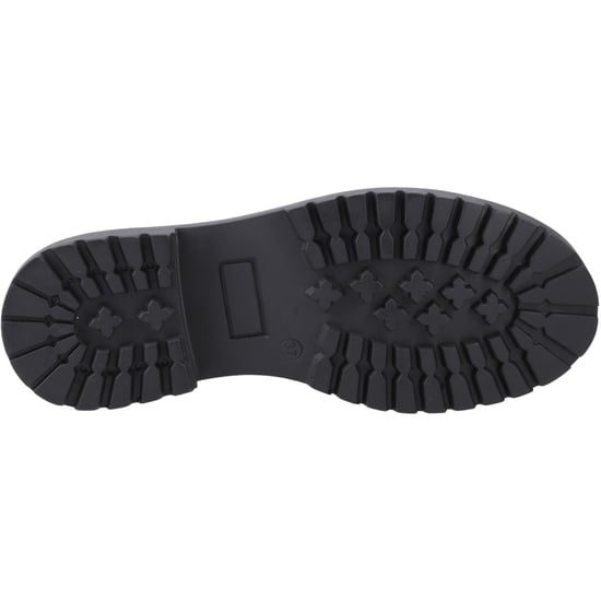 Hush Puppies Aubrey Schnürsenkel Snr Leder Mädchen Schwarze Derby Schuhe - Image 3