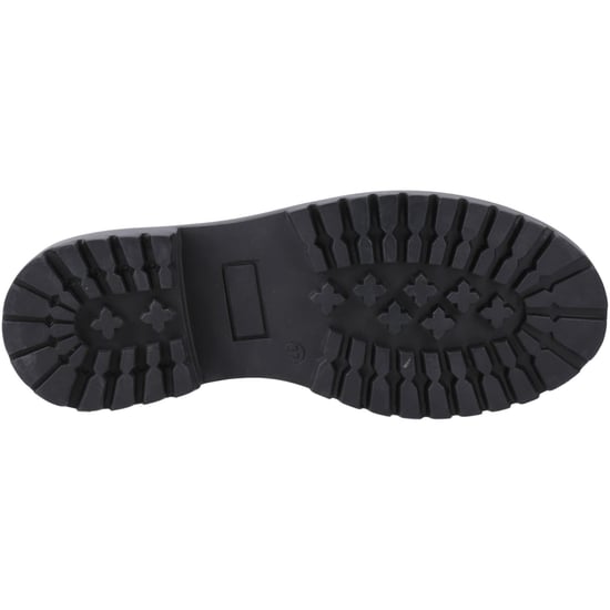 Hush Puppies Aubrey Leder Mädchen Schwarze Derby-Schuhe - Image 3