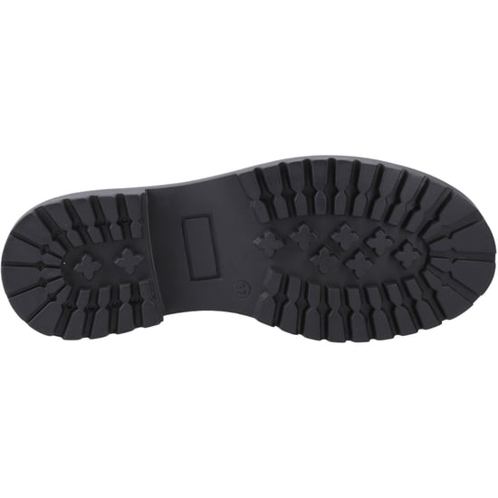 Hush Puppies Aubrey Schnürsenkel Senior Leder Mädchen schwarze Derby-Schuhe - Image 3
