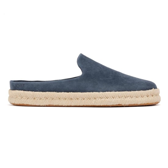 TOMS Santiago Herren Clogs Aus Veloursleder In Blau - Image 5