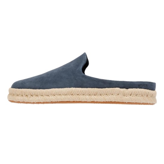 TOMS Santiago Herren Clogs Aus Veloursleder In Blau - Image 6