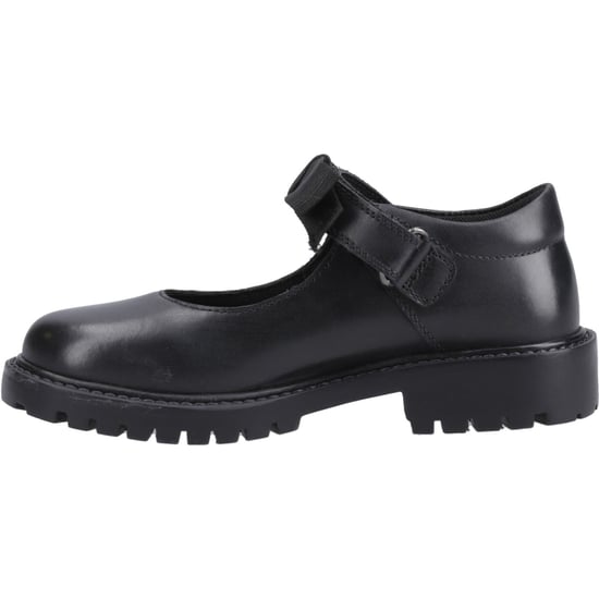 Hush Puppies Astrid Schleife Leder Mädchenschuhe Schwarz - Image 4