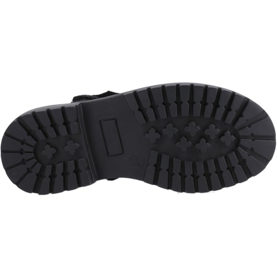 Hush Puppies Astrid Schleifen Leder Mädchen schwarze Schuhe - Image 3