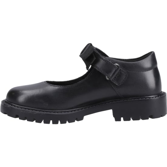 Hush Puppies Astrid Schleifen Leder Mädchen schwarze Schuhe - Image 4