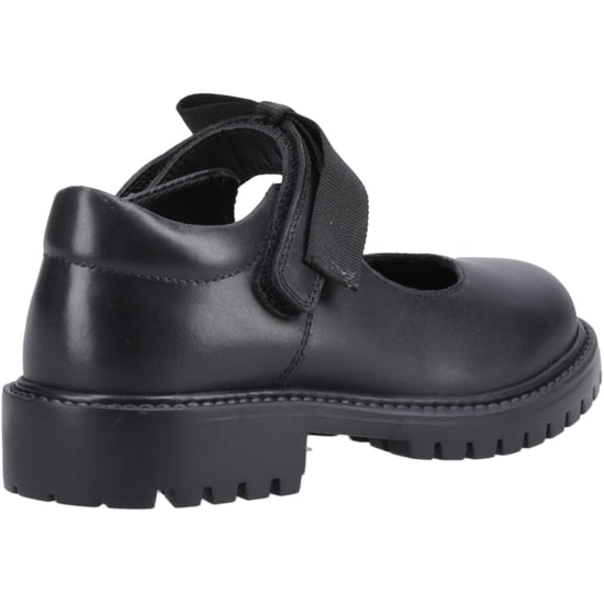 Hush Puppies Astrid Schleife Leder Mädchen Schwarz Schuhe - Image 2