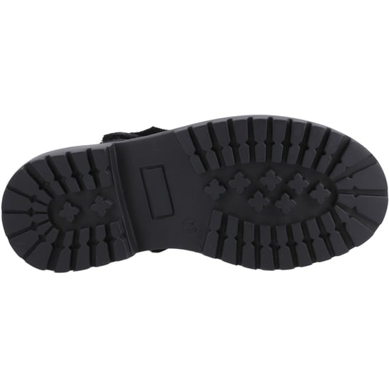 Hush Puppies Astrid Schleife Leder Mädchen Schwarz Schuhe - Image 3