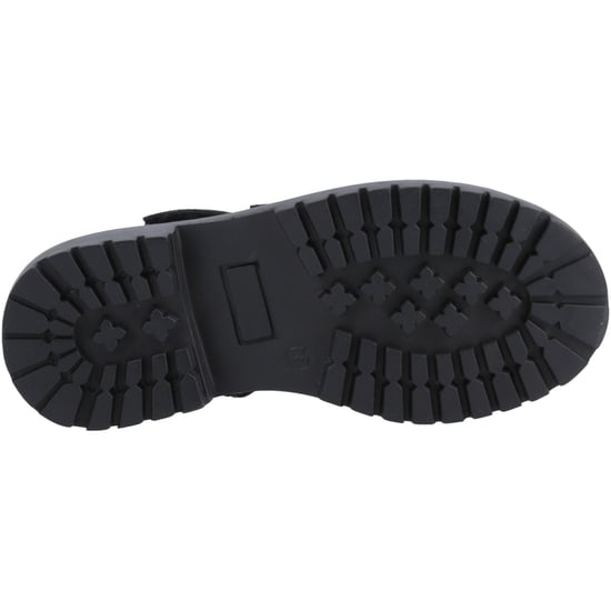 Hush Puppies Astrid Schleife Leder Mädchenschuhe Schwarz - Image 3