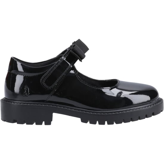 Hush Puppies Astrid Schleife Leder Mädchenschuhe Schwarz - Image 5