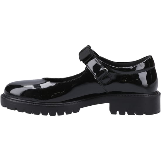 Hush Puppies Astrid Schleife Leder Mädchen Schwarz Schuhe - Image 4