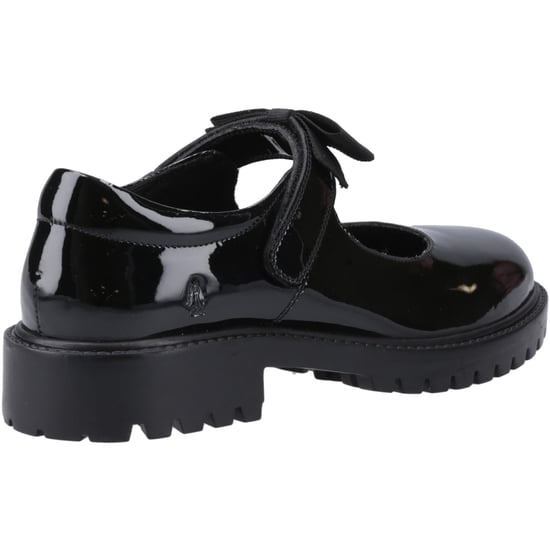 Hush Puppies Astrid Schleife Leder Mädchen Schwarz Schuhe - Image 2