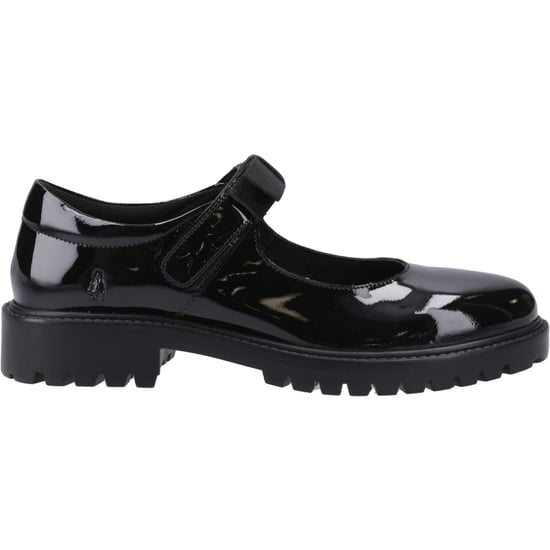 Hush Puppies Astrid Schleife Leder Mädchen Schwarz Schuhe - Image 5