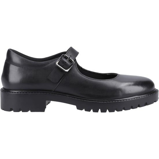 Hush Puppies Aurora Senior Mädchenschuhe Aus Schwarzem Leder - Image 5
