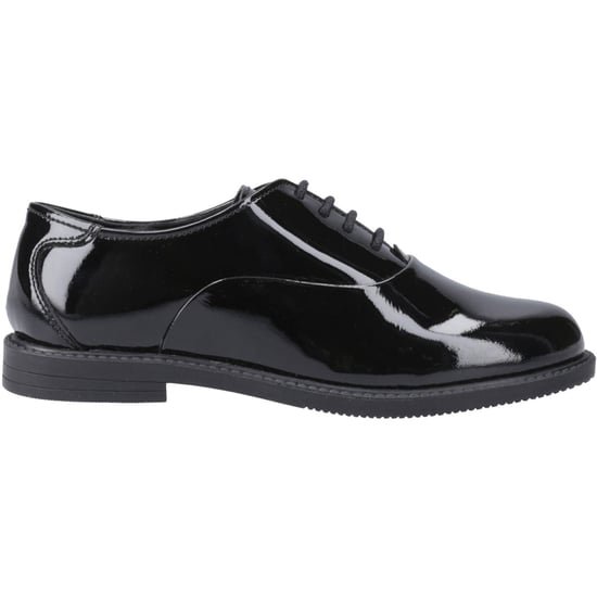 Hush Puppies Nellie Lackleder Mädchen Schwarz Oxford Schuhe - Image 5