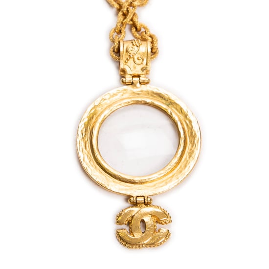 Magnifying Glass Pendant Necklace Halskette - Image 4