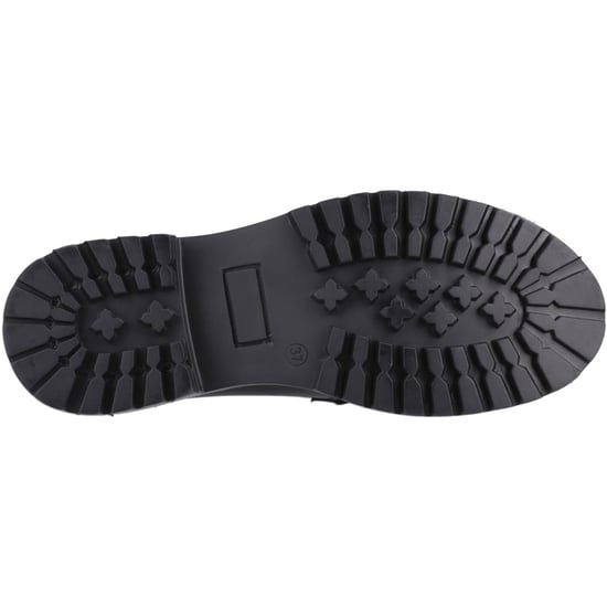 Hush Puppies Abigail Senior Leder Mädchen Schwarz Slipper - Image 3