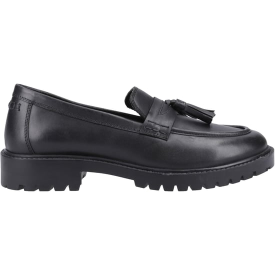 Hush Puppies Abigail Senior Leder Mädchen Schwarz Slipper - Image 5