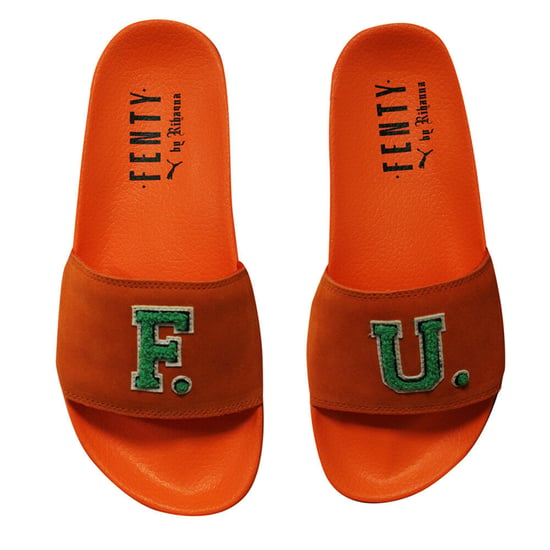 Puma x Rihanna Fenty FU Damen Orange Slides - Image 1