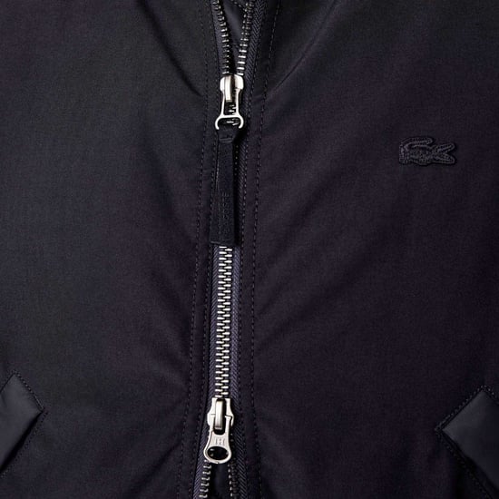 Lacoste - Durchgehender Reißverschluss Bomberjacke für Herren (Marine) - Image 5