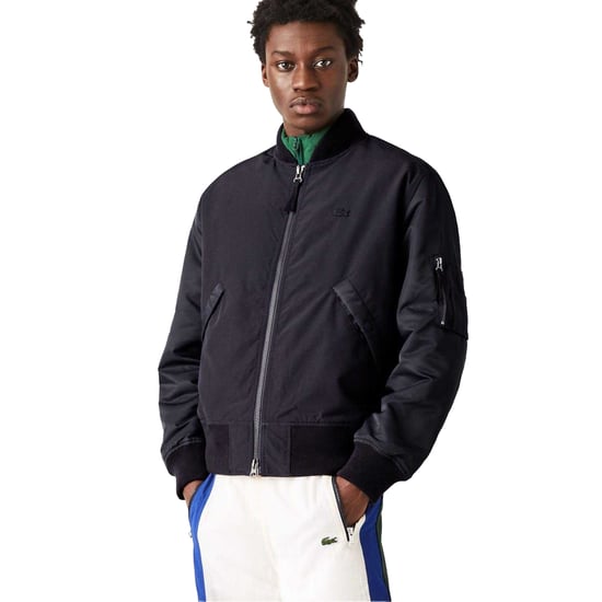 Lacoste - Durchgehender Reißverschluss Bomberjacke für Herren (Marine) - Image 6