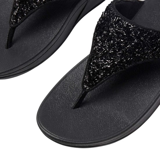 Fit Flop - Schimmer Sandalen für Damen, Folie (Schwarz) - Image 4