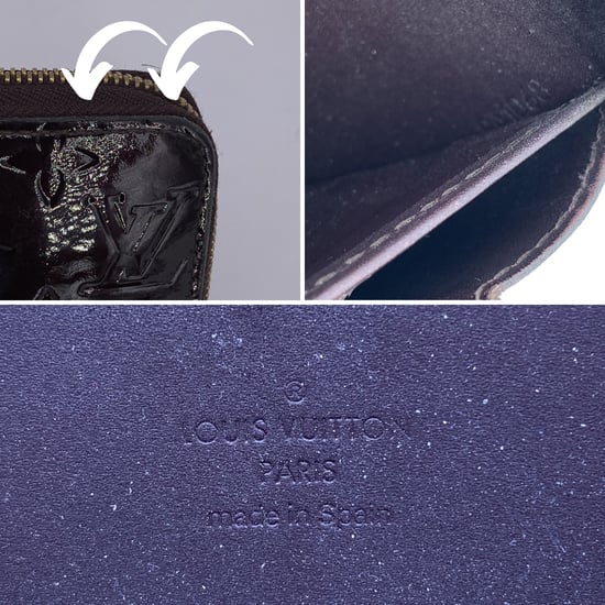 Louis Vuitton Lackleder Geldbörse Zippy - Image 5
