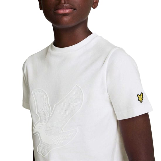 Lyle & Scott - Logo T-Shirt für Kinder (Weiß) - Image 3