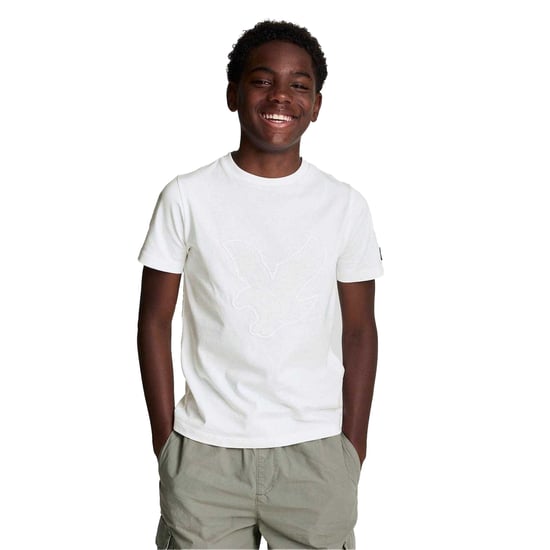 Lyle & Scott - Logo T-Shirt für Kinder (Weiß) - Image 5