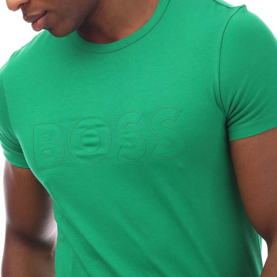 Boss - "Teebo" T-Shirt für Herren (Grün) - Image 3