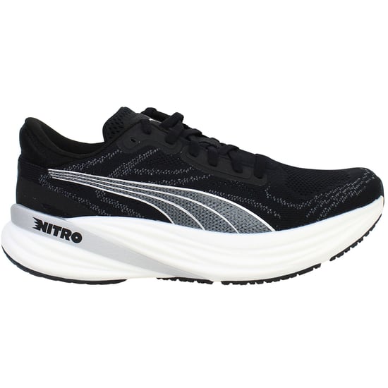 Puma Magnify Nitro 2 Damen Schwarz Lauf Schuhe - Image 1