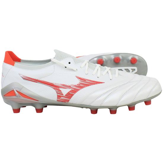 Mizuno Morelia Neo IV Beta Japan FG Herren Fußballschuhe Weiß - Image 4
