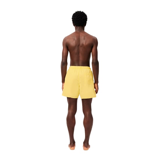 Lacoste - Badehose Midi-Länge für Herren (Gelb) - Image 2