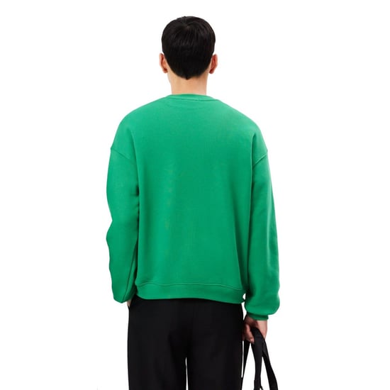 Lacoste - "Accent" Sweatshirt für Herren/Damen Unisex Fleece lose Passform (Grün) - Image 2
