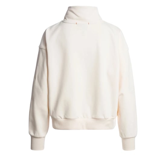 Parajumpers - Sweatshirt „zendaya Moonbeam" In Weiß Mit Halbem Reißverschluss - Image 2