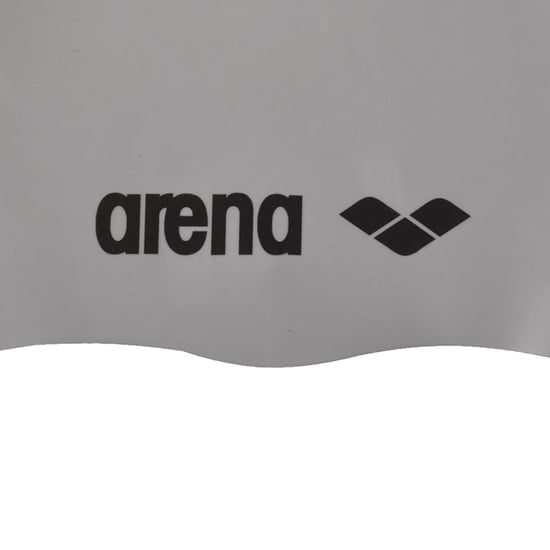 Arena - "Classic" Schwimmkappe für Herren/Damen Unisex (Silber/Schwarz) - Image 3