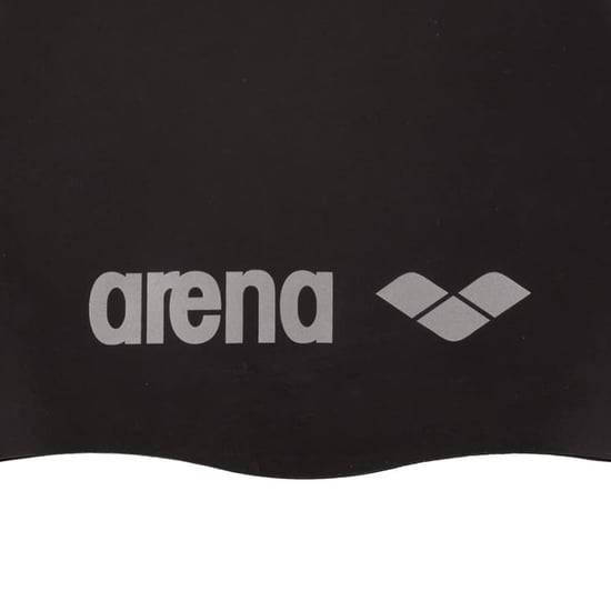 Arena - "Classic" Schwimmkappe für Herren/Damen Unisex (Schwarz/Silber) - Image 3