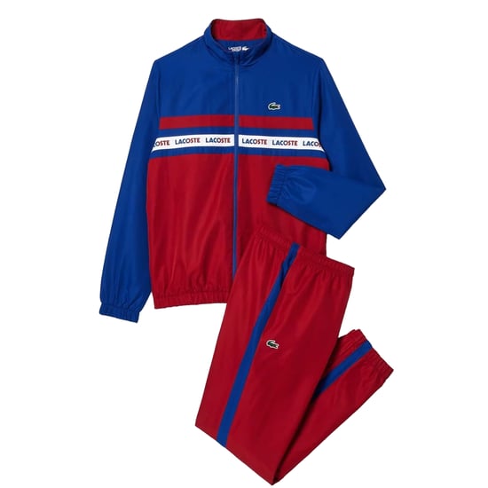 Lacoste - Trainingsanzug für Herren - Tennis (Blau/Rot) - Image 1