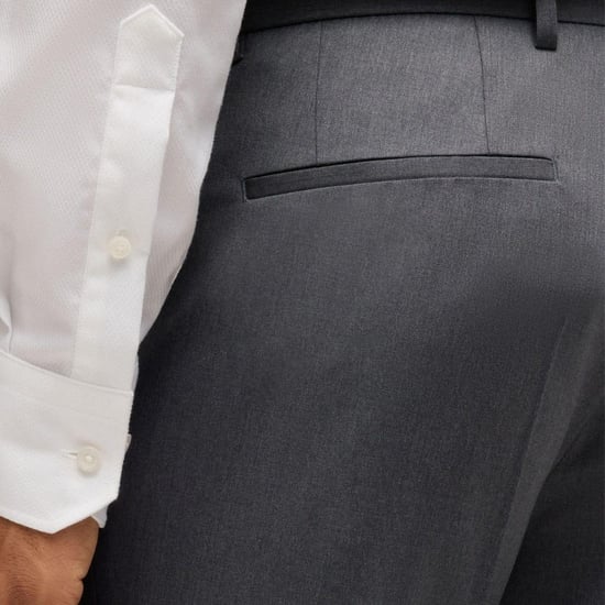 Boss - "H-Lenon" Hosen für Herren (Grau) - Image 3