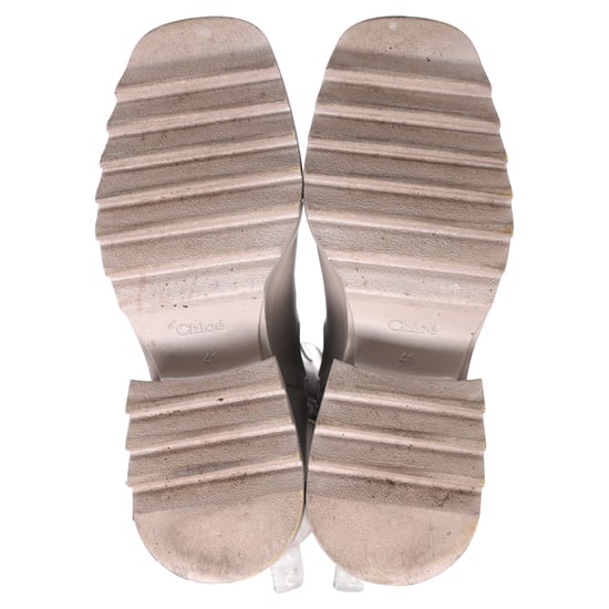 Chloé Betty Regenstiefel aus hautfarbenem Gummi - Image 6