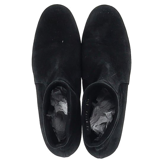 Ferragamo – Catania – Stretch-Stiefeletten aus schwarzem Wildleder - Image 3