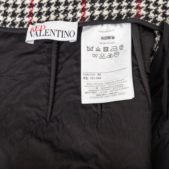 Red Valentino Shorts mit Hahnentrittmuster – 10er - Image 6