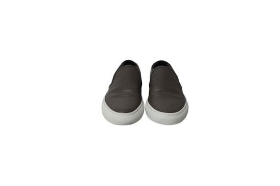Common Projects – Tournament – Slip-On-Sneaker aus grauem Leder - Image 2