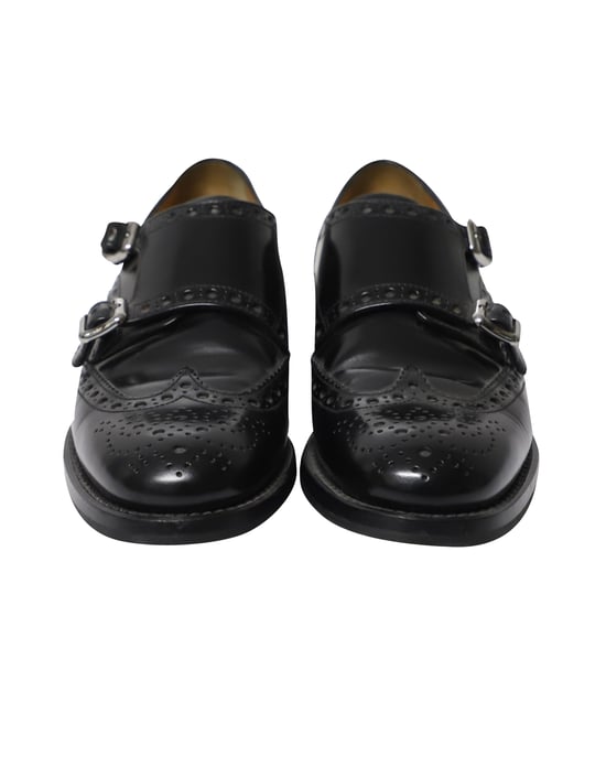 Church's Burwood Brogues mit Nieten aus schwarzem Leder - Image 2