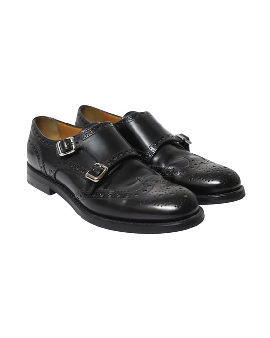 Church's Burwood Brogues mit Nieten aus schwarzem Leder - Image 3
